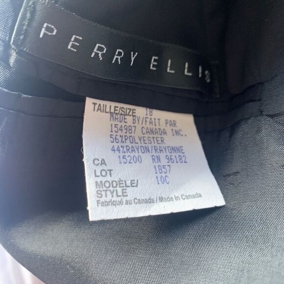 Perry Ellis Suit Jacket Size 18 Made in Canada - Picture 2 of 5